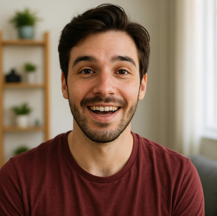 SaaS Carrd Template Headshot